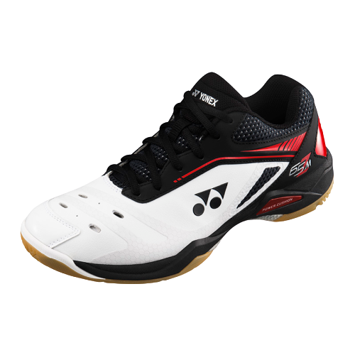 Yonex SHB-65ZM White Red Badminton Shoes